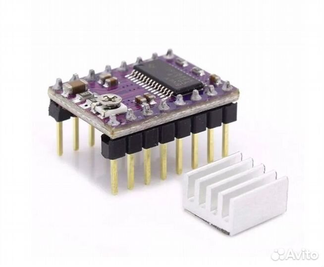 Драйвер шагового двигателя тмс2208;2209;2225;8825