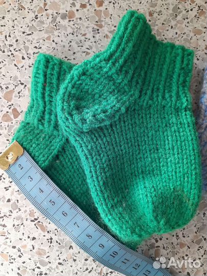 Носочки детские вязаные