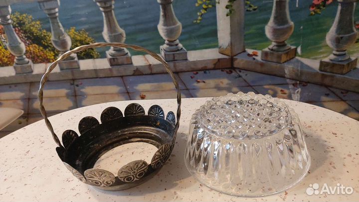 Конфетница сахарница