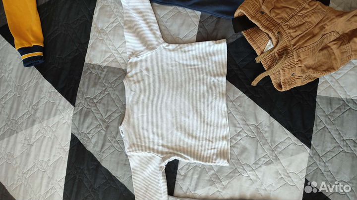 Пакет одежды на мальчика 74-80