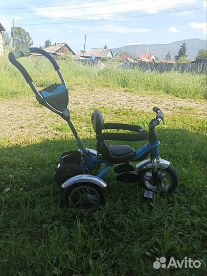 Велик детский с ручкой для управления