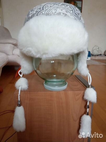 Шапка женская зимняя 56 размер