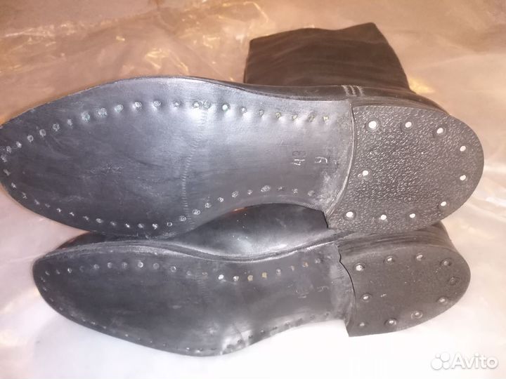 Сапоги офицерские, хромовые, новые
