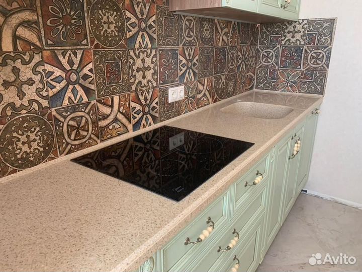 Столешница из кварцевого агломерата камня