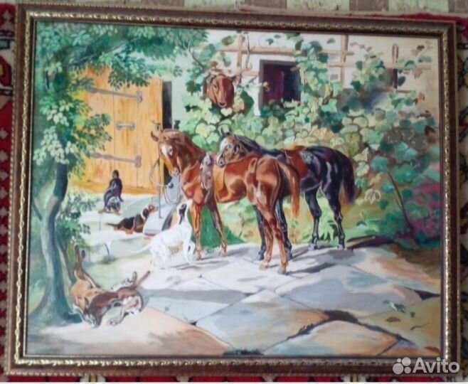 Картины маслом, большой размер