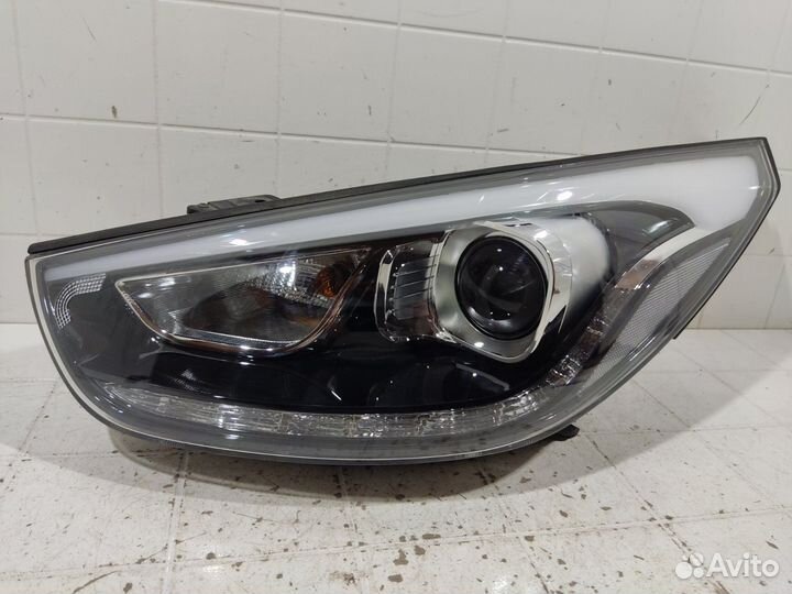 Фара галоген с дхо передняя левая Hyundai Ix35