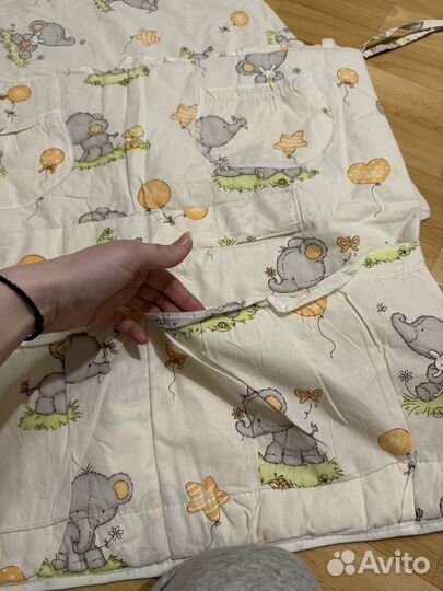 Комплект постельного белья в детскую кроватку