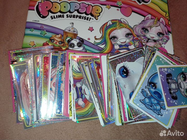 Panini Панини poopsie альбом для наклеек и набор