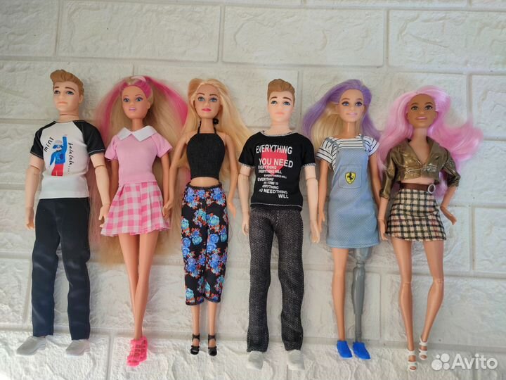 Кукла барби barbie и Кен большой лот кукол