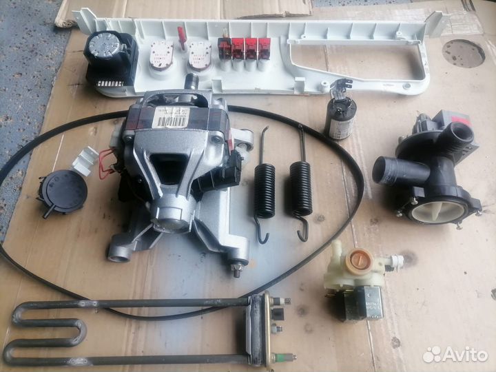 Продаю детали от стиральной машины Indesit w84tx