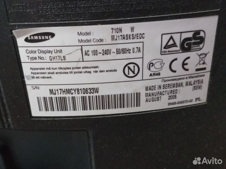Монитор samsung