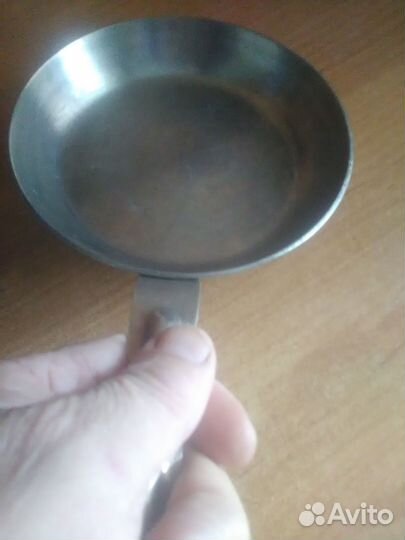 Сковородка нерж 15 см вес 460 грамм