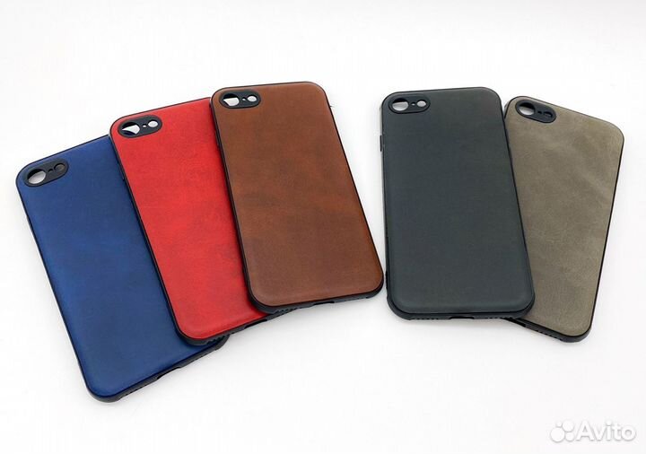 Чехол кожа iPhone 6/7/8/X/XR