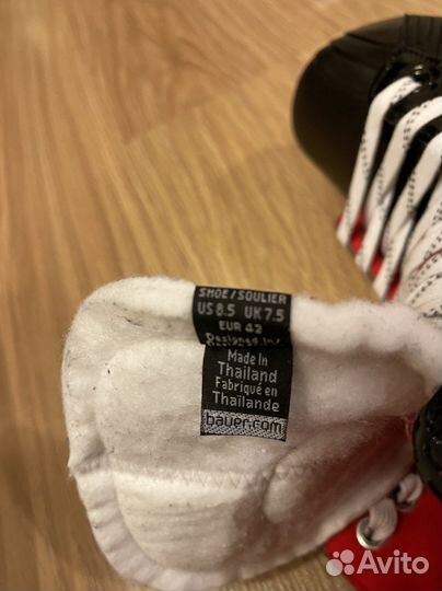 Коньки bauer varor X 2.5 + сумка и накладки