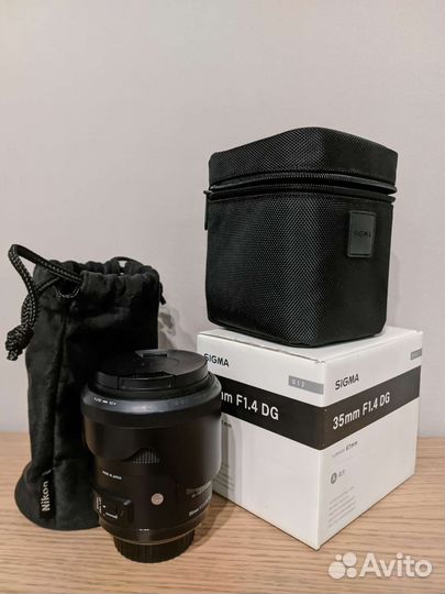 Sigma Art 35 mm F 1.4 DG для nikon