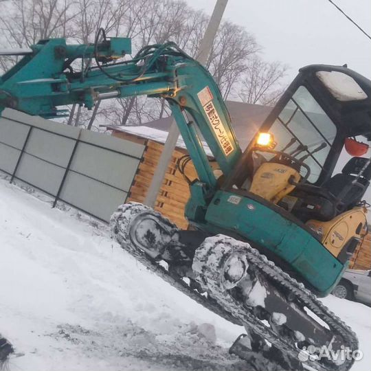 Услуги миниэкскаватора