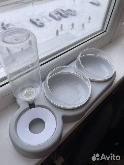 Миска для кот, лоток