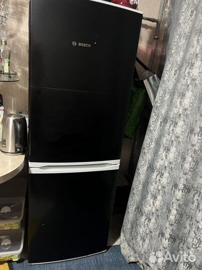 Холодильник bosch черный полностью рабочий