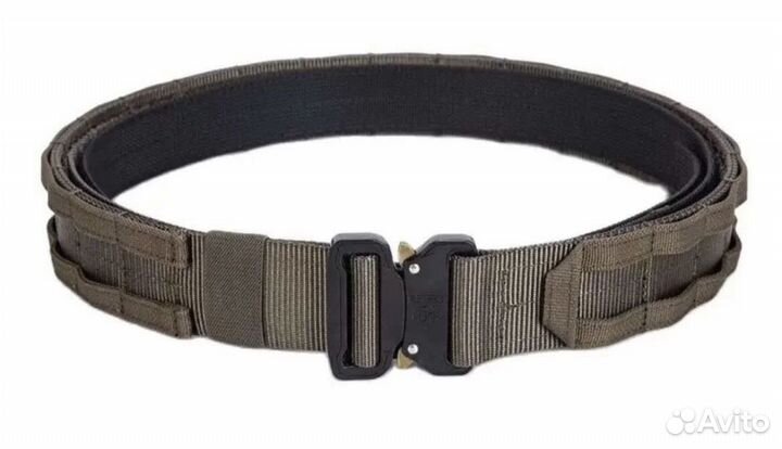 Тактический пояс, трёхслойный с molle