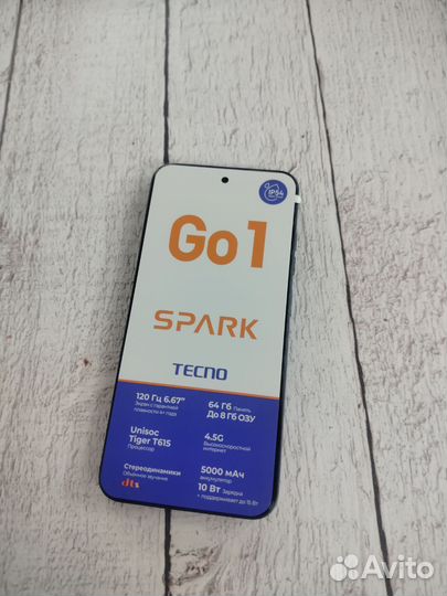 TECNO Spark Go 1, 4/64 ГБ