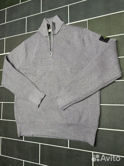 Свитер Stone island 1/4 zip (Оригинал )