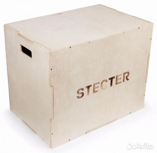 Тумба для прыжков 75-60-50 см (фанера) для кроссфи