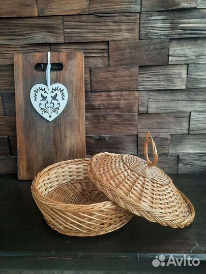 Корзина плетеная, корзинка