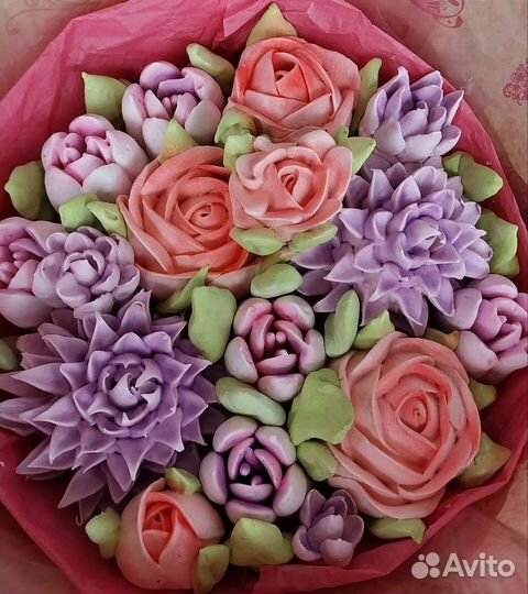 Букет из зефира