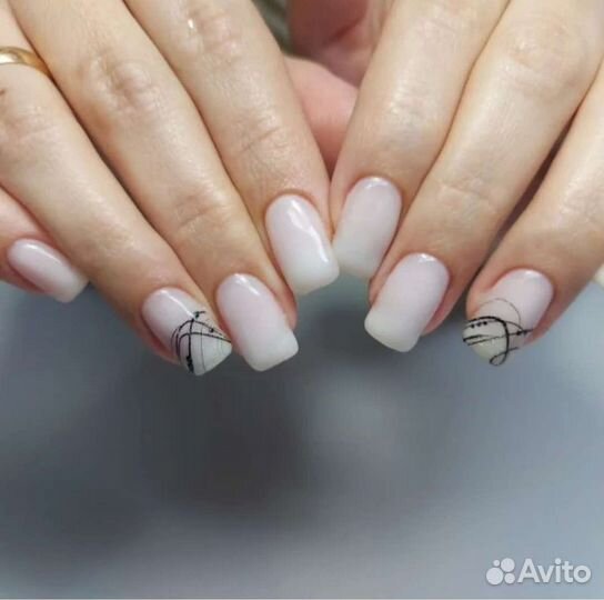 Комбинированный маникюр