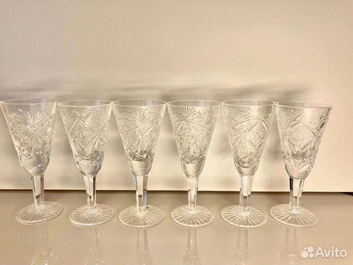 Бокал, рюмка, стакан хрусталь СССР