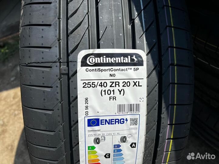 Continental ContiSportContact 5P 255/40 R20 101Y
