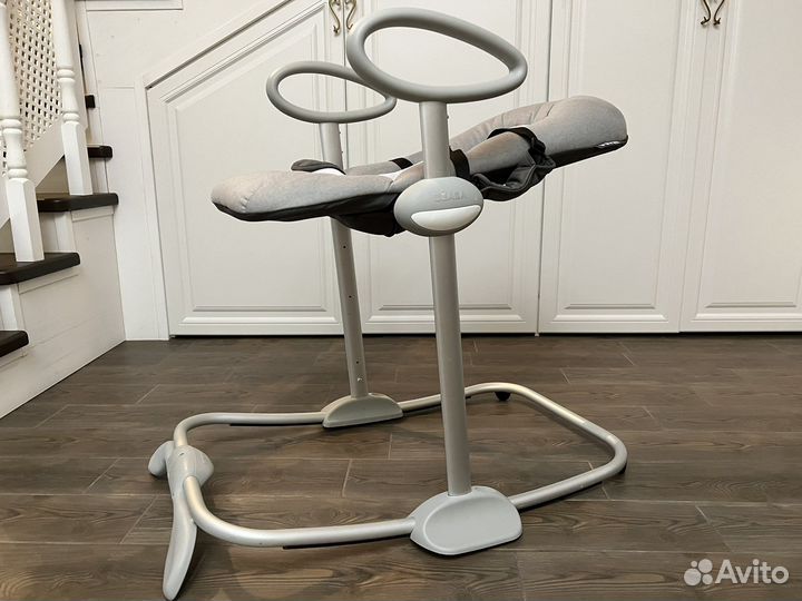 Beaba Шезлонг детский Bouncer Up&Down V3, Grey