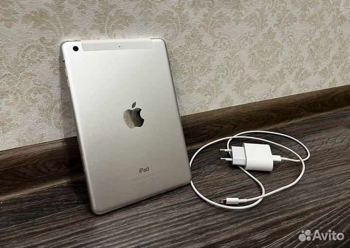 iPad mini 3 128gb sim + wifi идеальный