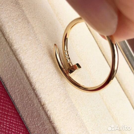 Кольцо гвоздь Juste un clou золото