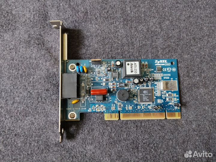 Dial-up факс модем Zyxel omni 56K PCI Plus