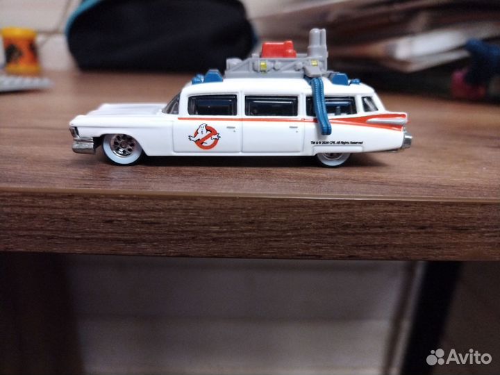 Hot wheels premium chostbusters ecto-1 распак