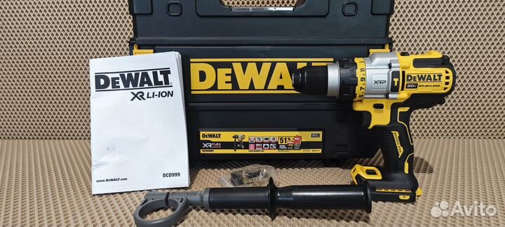 Ударная дрель-шуруповерт Dewalt DCD999NT-XJ