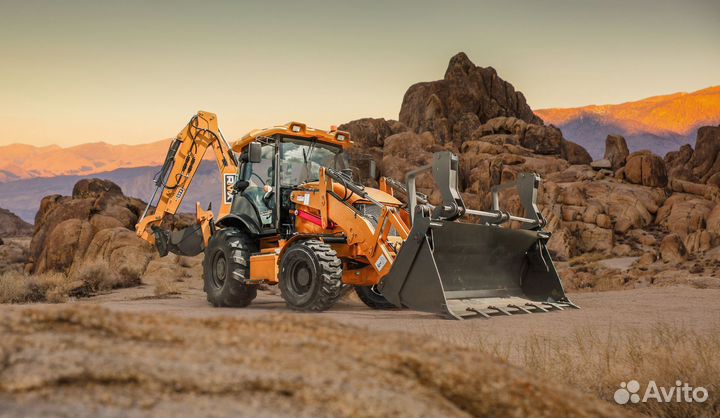 Экскаватор-погрузчик Runmax SE440TS, 2023
