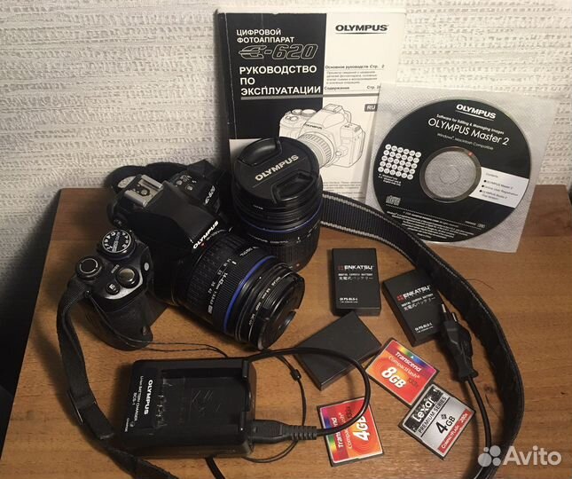 Зеркальный фотоаппарат Olympus e-620 kit