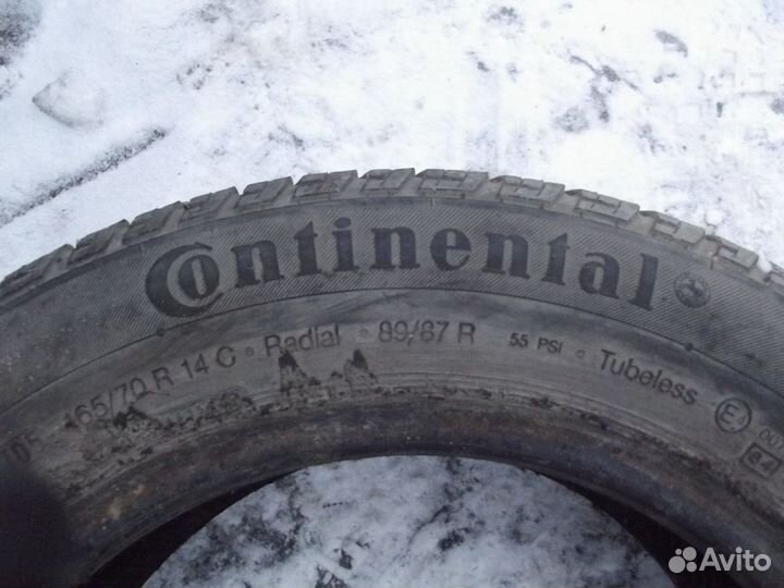 Continental ContiVanContact 100 165/70 R14