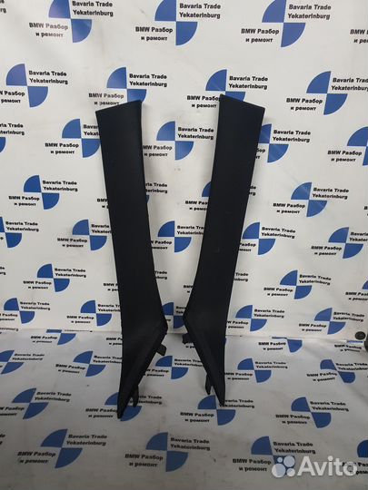 Накладка передней стойки anthrazit BMW F30