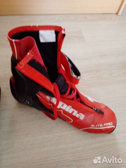 Лыжные ботинки коньковые alpina esk 44, 45