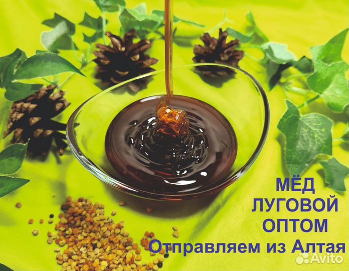 Натуральный мед (опт.)