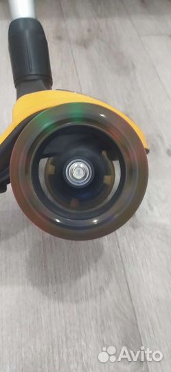Самокат с турбинами (пар, звук)