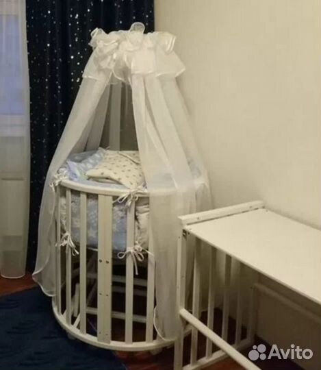 Детская кроватка трансформер 8 в 1