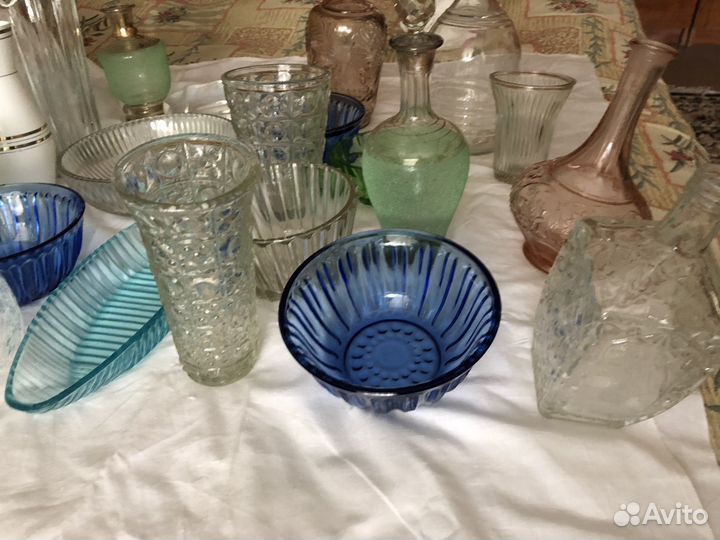 Стеклянная посуда СССР