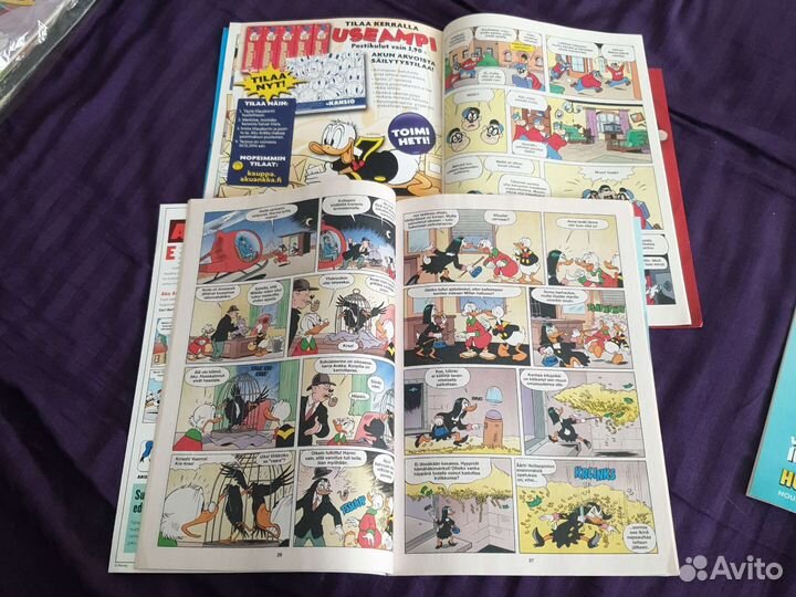 Комиксы на финском языке Aku Ankka 2020,2014