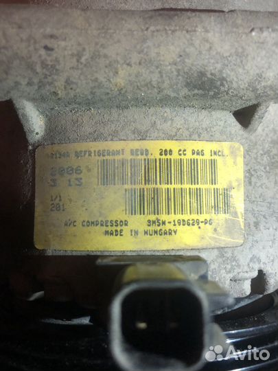 Компрессор кондиционера ford focus 2 1,6