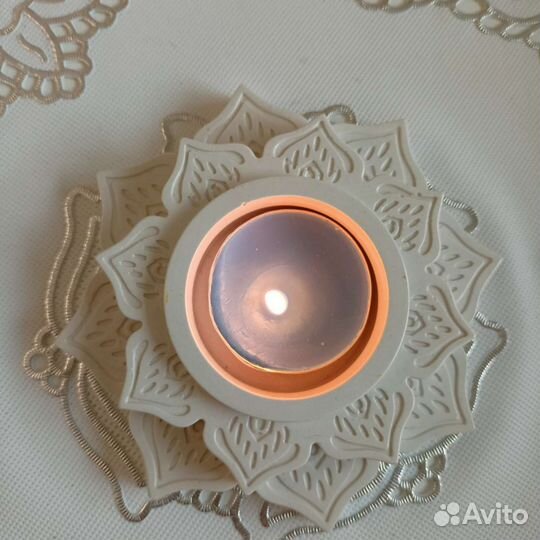 Подсвечники гипс