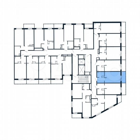 Квартира-студия, 24,4 м², 10/12 эт.